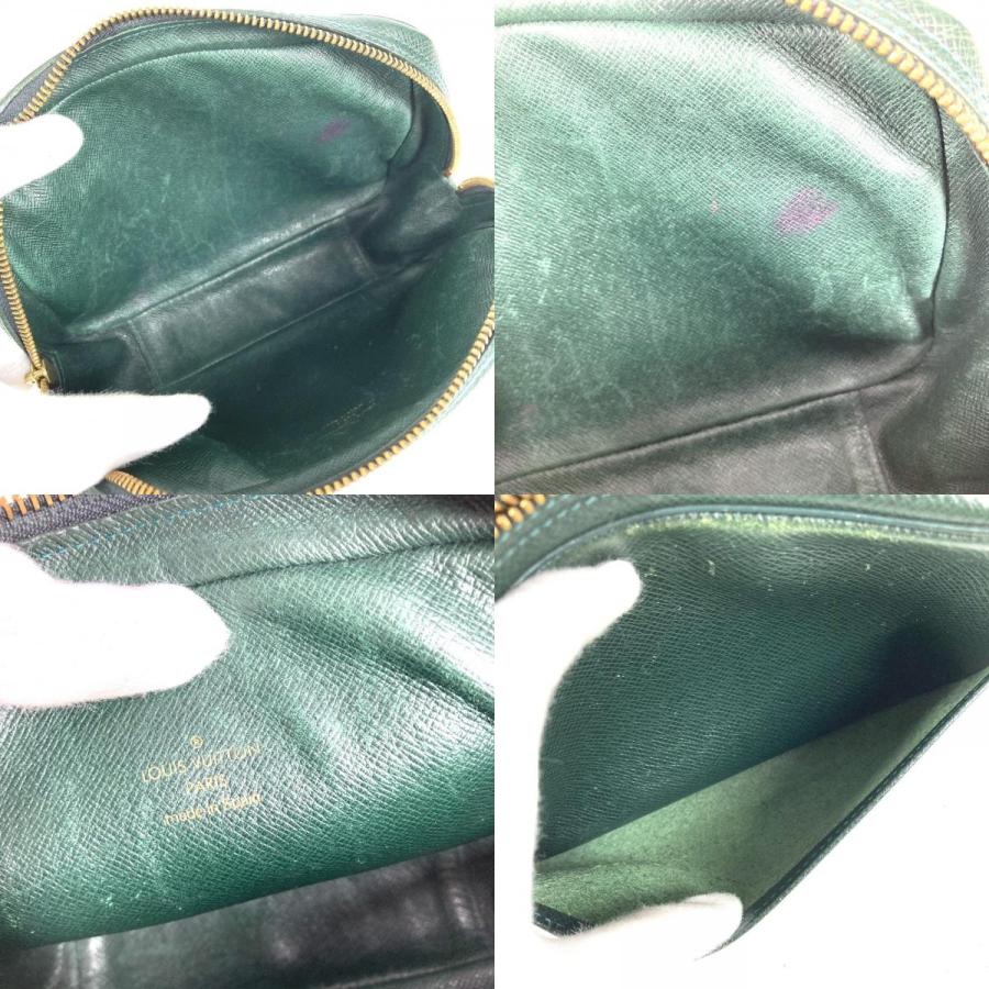 LOUIS VUITTON ルイヴィトン M30304 アクセサリーポーチ メイクポーチ 化粧ポーチ クラッチバッグ タイガ ポーチ エピセア【中古】 | LOUIS VUITTON | 09