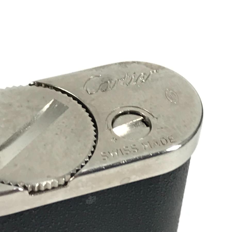 CARTIER カルティエ ロゴ 喫煙具 ライター ブラック ユニセックス【中古】 | Cartier | 08