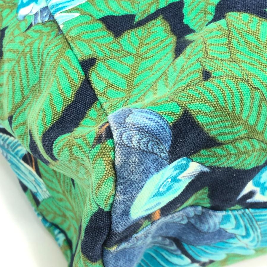 HERMES エルメス 鳥柄 カバン トートバッグ 肩掛け ヴィンテージ ショルダーバッグ グリーン レディース【中古】 | HERMES | 06