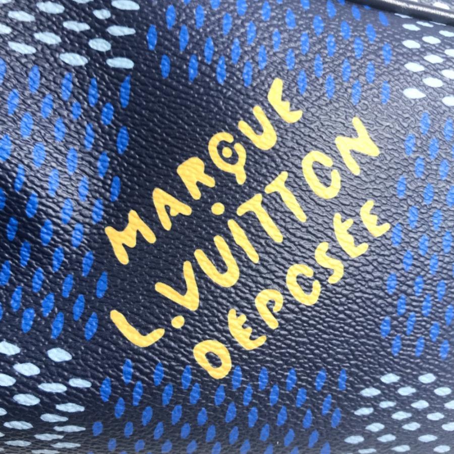 LOUIS VUITTON ルイヴィトン N40747 ロッカー ドップ・キット セカンドバッグ ダミエヘリテージ クラッチバッグ ブルー メンズ【中古】 | LOUIS VUITTON | 05