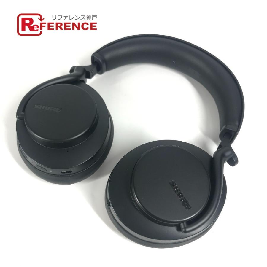 美品 SHURE シュア SBH50G2-BK-J AONIC 50 GEN 2 ヘッドホン ワイヤレス・ノイズキャンセリングヘッドホン ヘッドフォン ブラック【中古】 | 