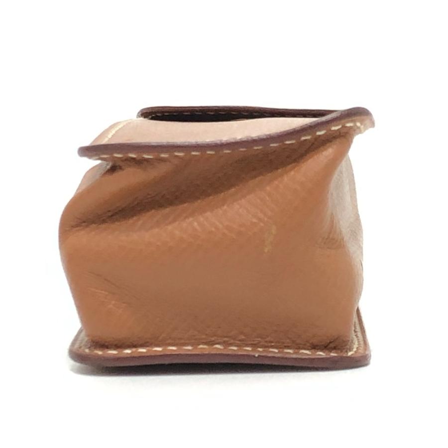 HERMES エルメス ガムケース ペンケース ゴールド金具 C□刻印 筆箱 小物入れ マルチポーチ 雑貨 ポーチ ゴールド レディース【中古】 | HERMES | 04