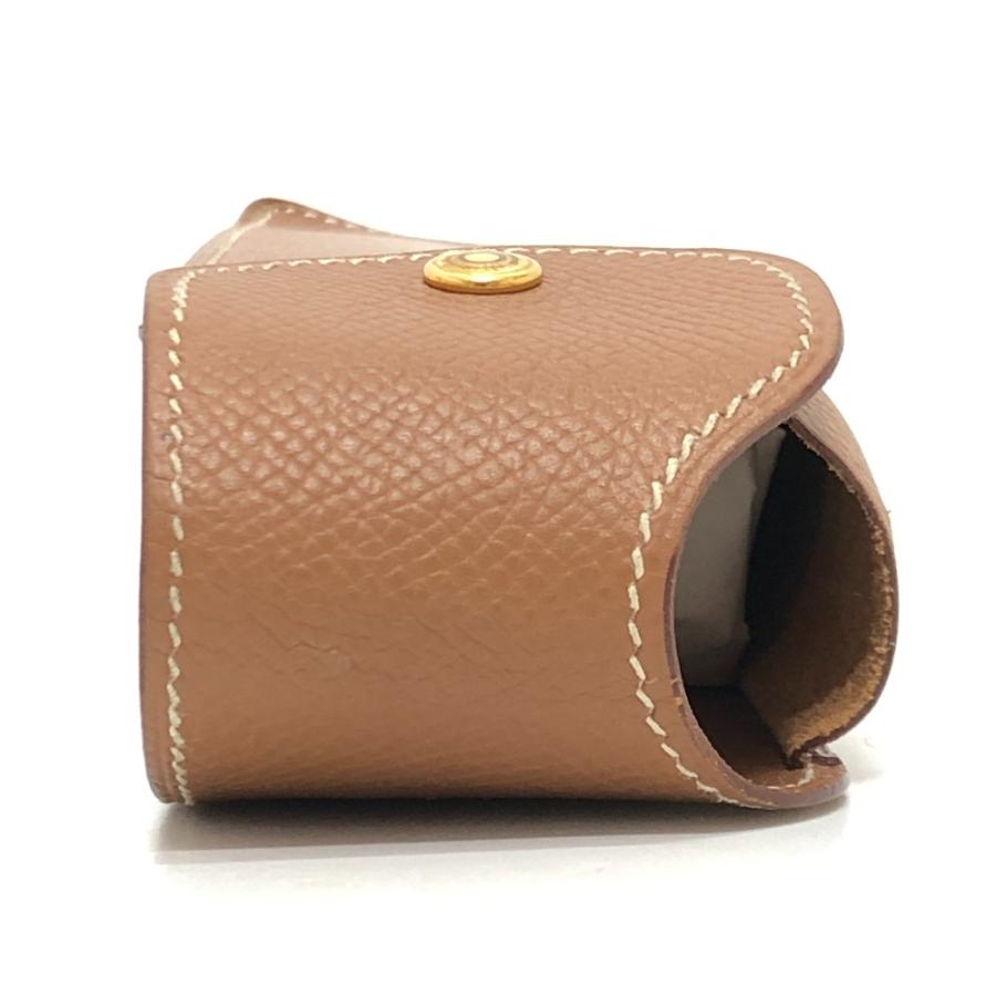 HERMES エルメス ガムケース ペンケース ゴールド金具 C□刻印 筆箱 小物入れ マルチポーチ 雑貨 ポーチ ゴールド レディース【中古】 | HERMES | 05