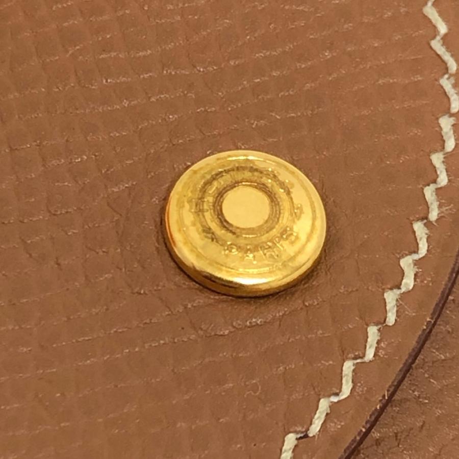 HERMES エルメス ガムケース ペンケース ゴールド金具 C□刻印 筆箱 小物入れ マルチポーチ 雑貨 ポーチ ゴールド レディース【中古】 | HERMES | 06