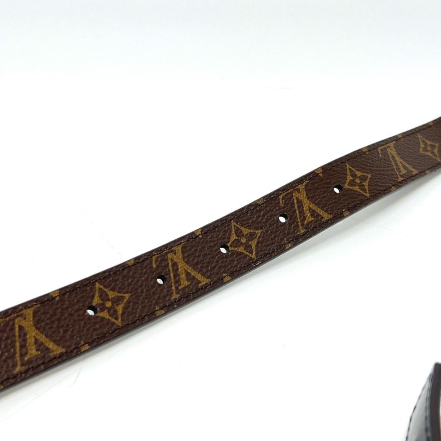 LOUIS VUITTON ルイヴィトン M0431M ベルト・LV アイコニック 20MM リバーシブル モノグラム ベルト ブラウン レディース【中古】 | LOUIS VUITTON | 03