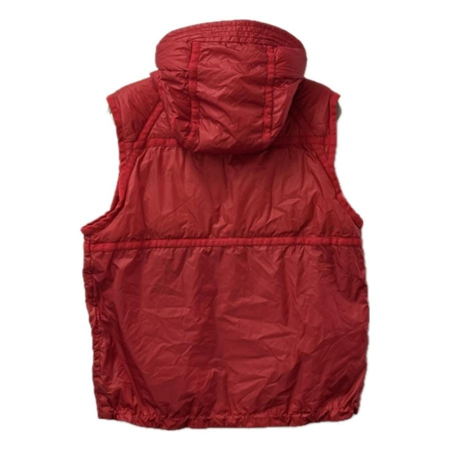 MONCLER モンクレール HEVER GILET HEVER VEST アパレル 袖なし ダウン  フード付き ダウンベスト レッド メンズ【中古】 | MONCLER | 01