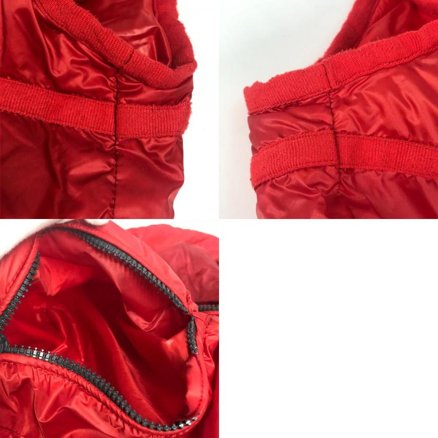 MONCLER モンクレール HEVER GILET HEVER VEST アパレル 袖なし ダウン  フード付き ダウンベスト レッド メンズ【中古】 | MONCLER | 09