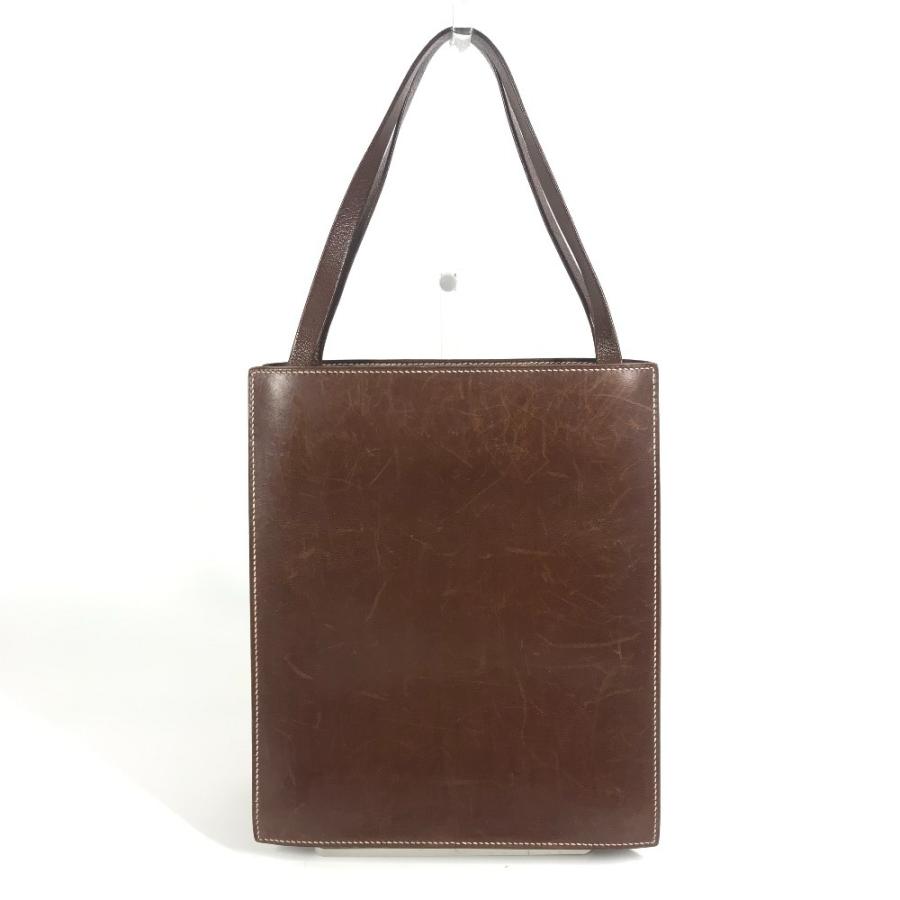 HERMES エルメス ルーシーMM ルーシー MM カバン トートバッグ  ヴィンテージ ハンドバッグ ブラウン レディース【中古】 | HERMES | 01
