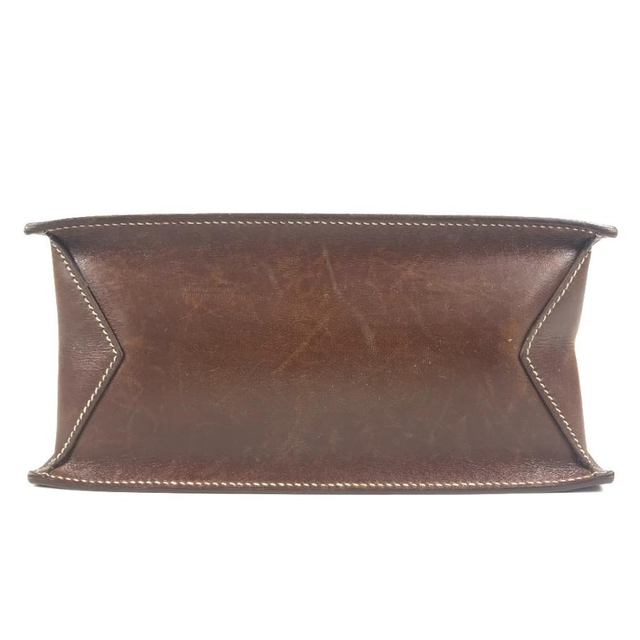 HERMES エルメス ルーシーMM ルーシー MM カバン トートバッグ  ヴィンテージ ハンドバッグ ブラウン レディース【中古】 | HERMES | 04