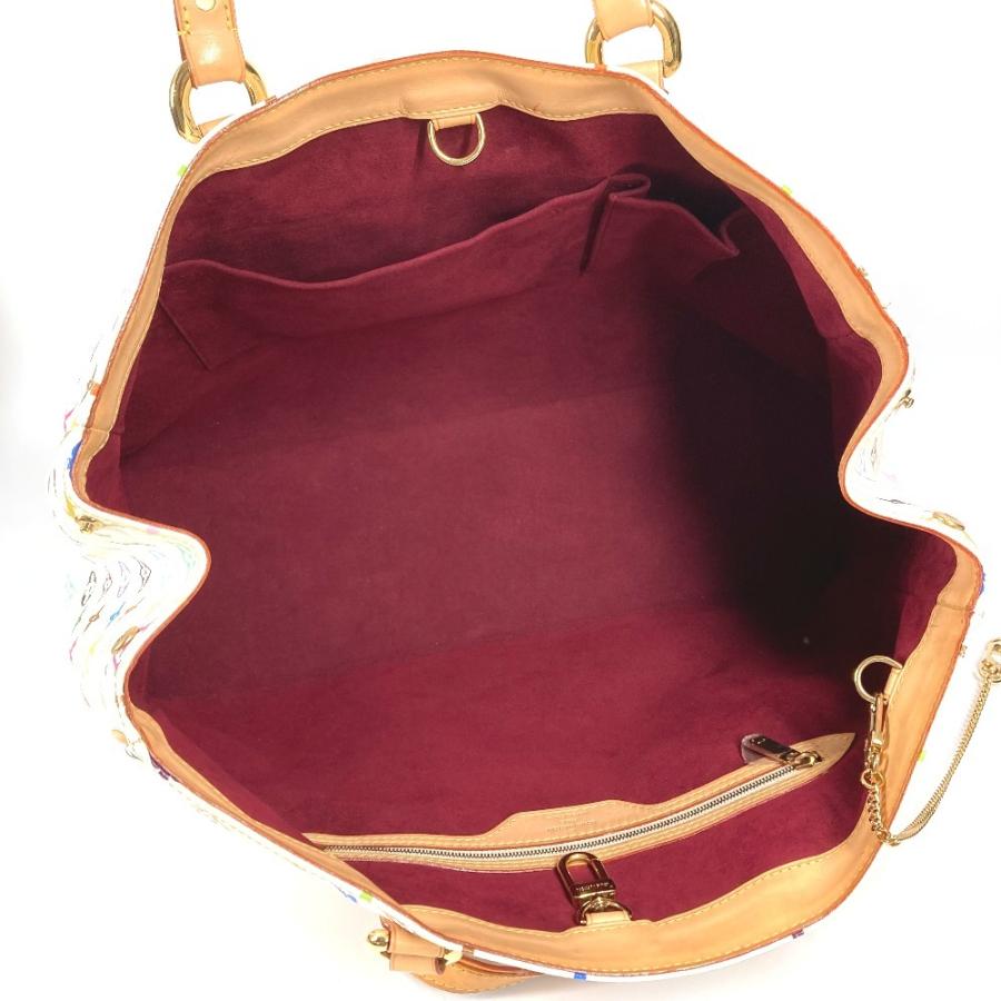 LOUIS VUITTON ルイヴィトン M40100 オーレリアGM トートバッグ ポーチ付き モノグラムマルチカラー ショルダーバッグ ホワイト【中古】 | LOUIS VUITTON | 06