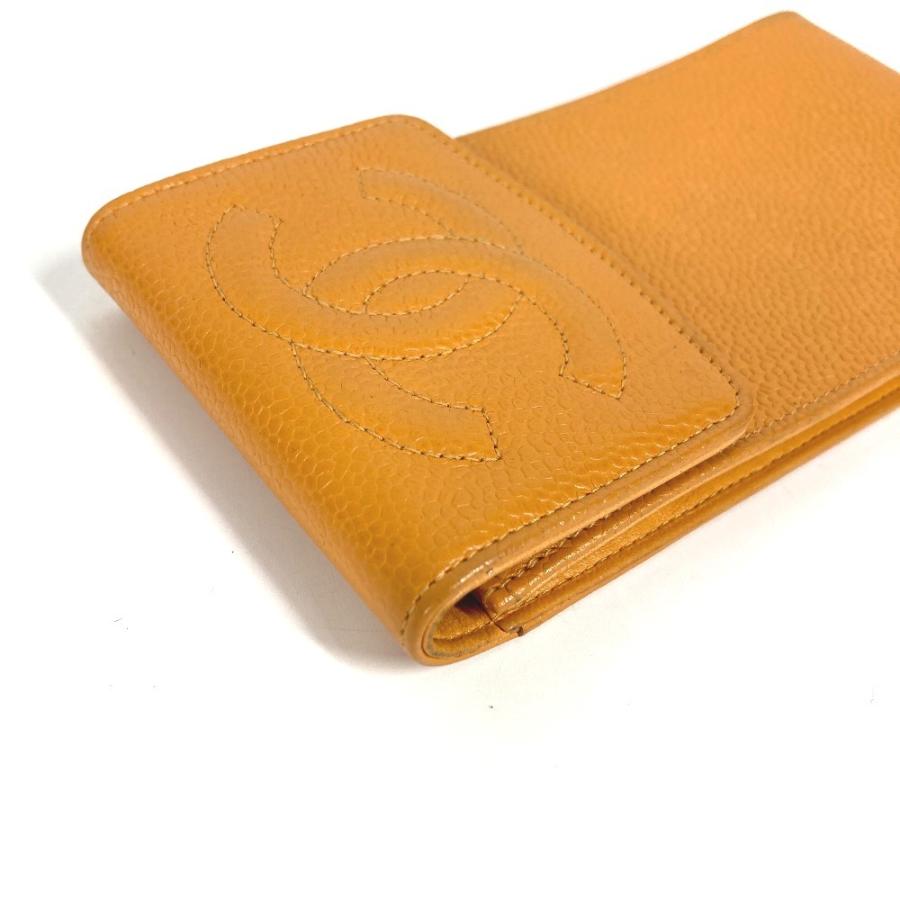 CHANEL シャネル CC ココマーク ロゴ メガネケース サングラスケース めがね メガネ アイウェア ヴィンテージ ポーチ イエロー【中古】 | CHANEL | 04