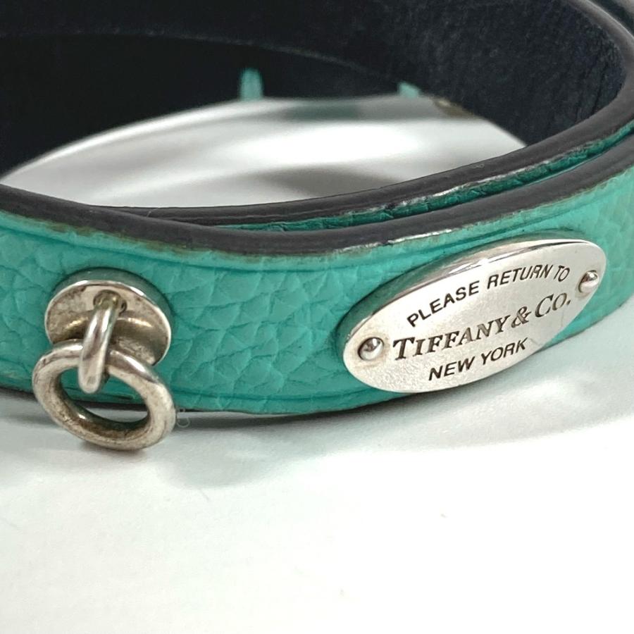 TIFFANY&Co. ティファニー リターントゥティファニー ロゴ アクセサリー 2重ブレスレット ブレスレット ブルー レディース【中古】 | TIFFANY&Co. | 02