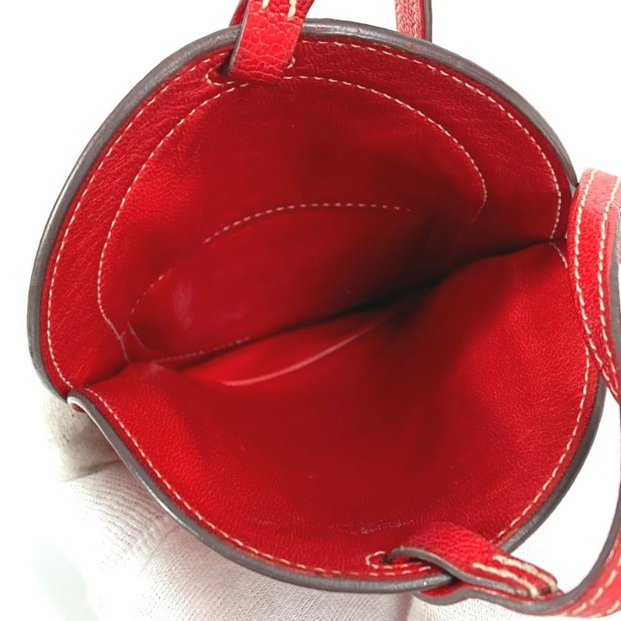 HERMES エルメス インザループトゥーゴーGM ショルダーポーチ ショルダーバッグ ポシェット スマホケース iPhoneケース レッド【中古】 | HERMES | 06