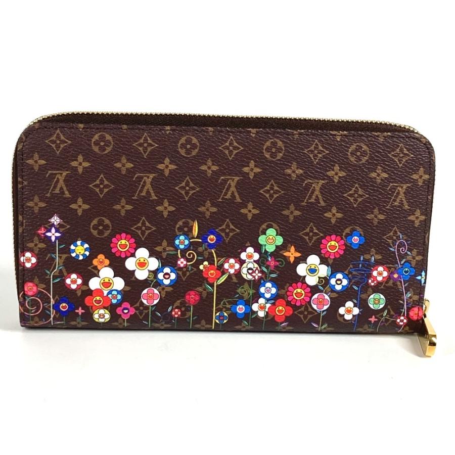 美品 LOUIS VUITTON ルイヴィトン ジッピー・ウォレット モノグラム 村上隆 ラウンドファスナー 日本限定 LV × TM 長財布【中古】 | LOUIS VUITTON | 01