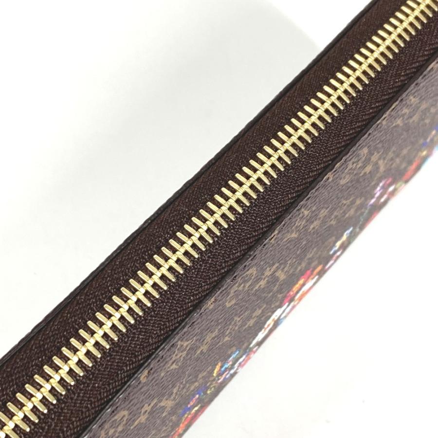 美品 LOUIS VUITTON ルイヴィトン ジッピー・ウォレット モノグラム 村上隆 ラウンドファスナー 日本限定 LV × TM 長財布【中古】 | LOUIS VUITTON | 06