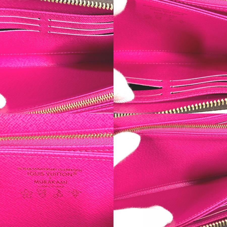 美品 LOUIS VUITTON ルイヴィトン ジッピー・ウォレット モノグラム 村上隆 ラウンドファスナー 日本限定 LV × TM 長財布【中古】 | LOUIS VUITTON | 08
