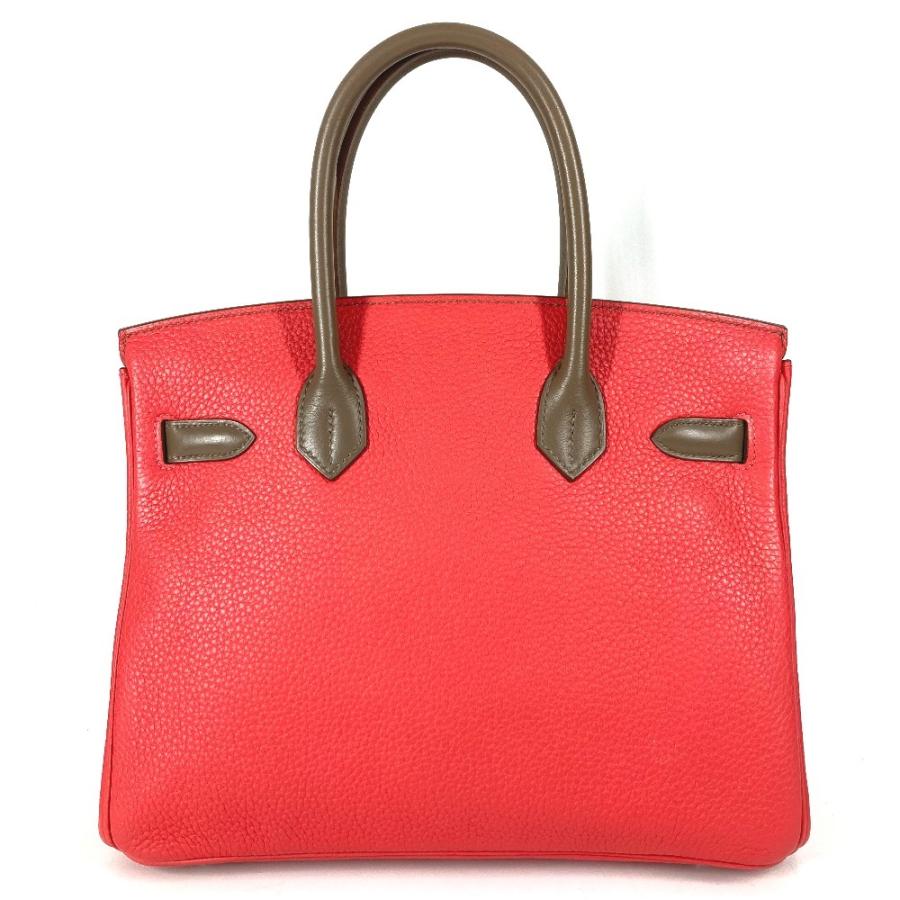 美品 HERMES エルメス バーキン30 バーキン 30 カバン バッグ トートバッグ ハンドバッグ エトゥープ/ローズジャイプール ピンク【中古】 | HERMES | 01