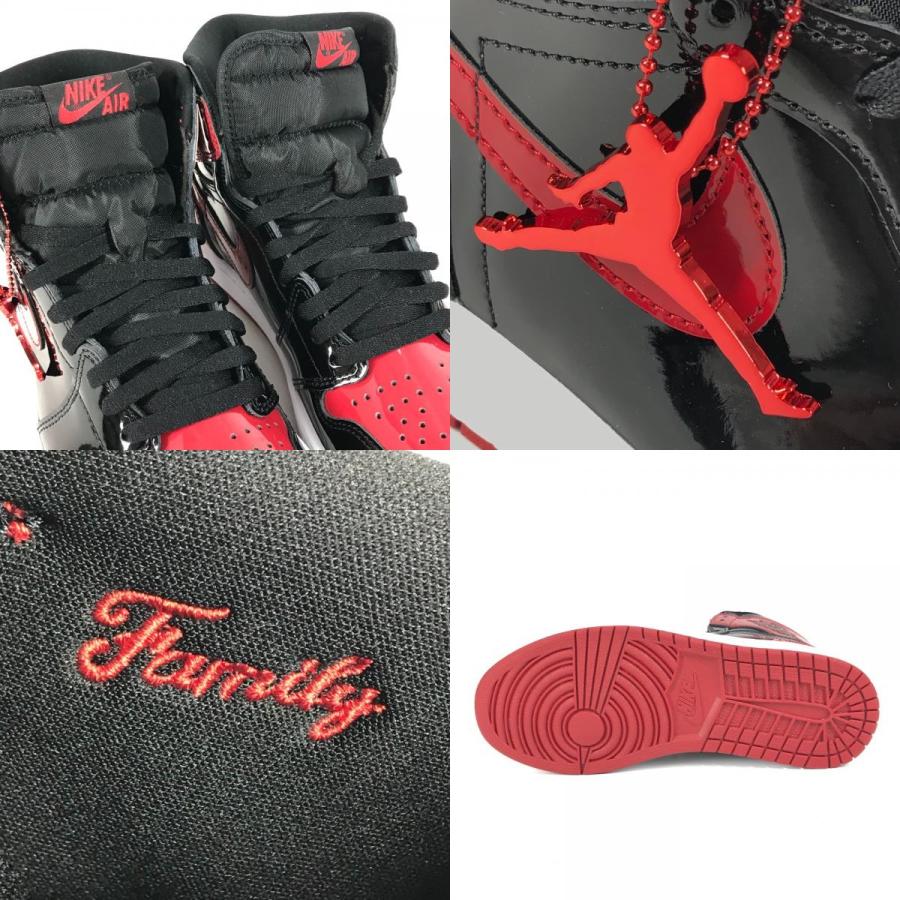 未使用 NIKE ナイキ 555088-063 エア ジョーダン 1 レトロ ハイ  靴 シューズ AIR JORDAN 1 ロゴ スニーカー レッド メンズ【中古】 | NIKE | 07