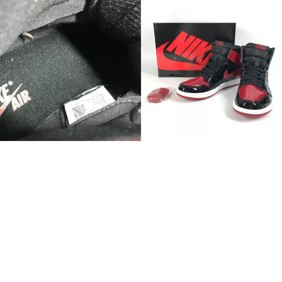 未使用 NIKE ナイキ 555088-063 エア ジョーダン 1 レトロ ハイ  靴 シューズ AIR JORDAN 1 ロゴ スニーカー レッド メンズ【中古】 | NIKE | 09
