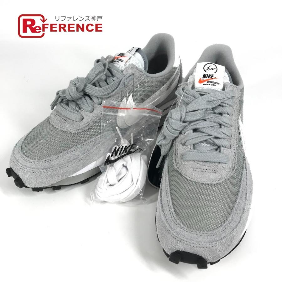 未使用 NIKE ナイキ フラグメント   LD ワッフル ライト スモーク グレー靴 シューズ Fragment × sacai スニーカー DH2684-001【中古】 | NIKE