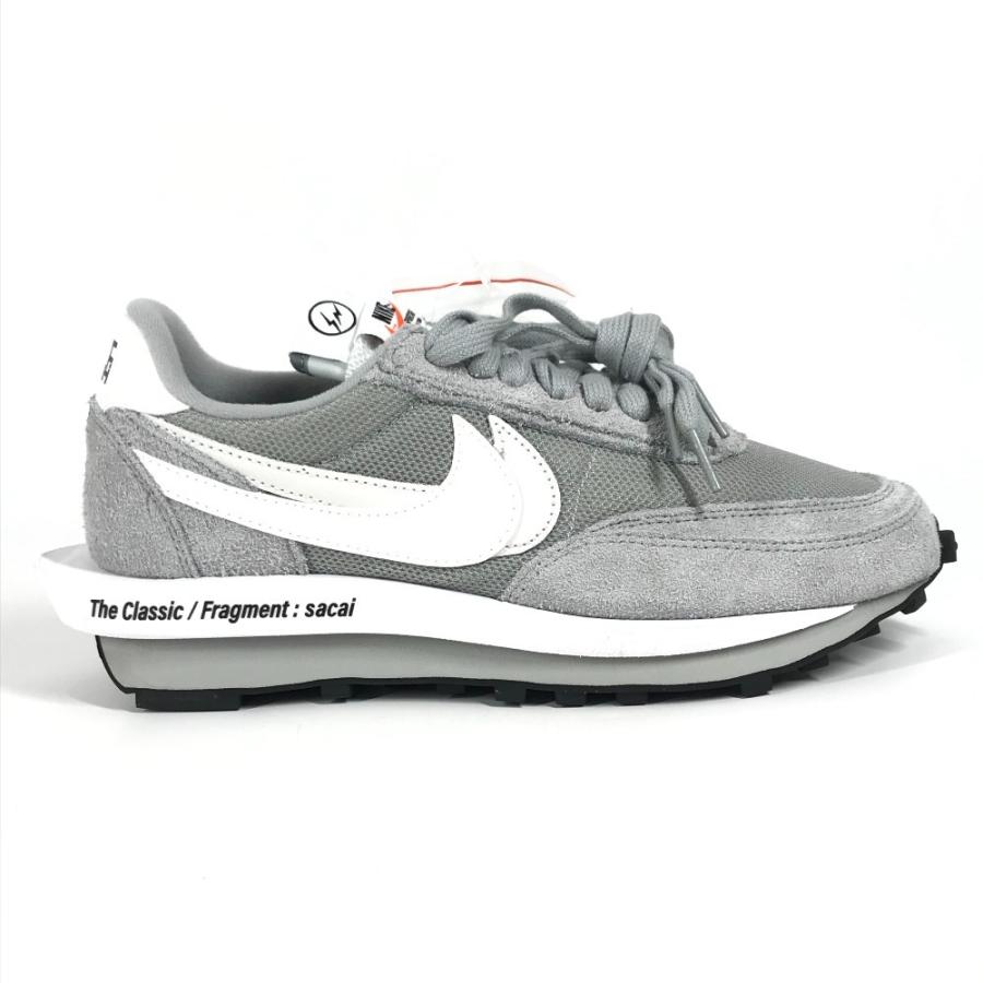 未使用 NIKE ナイキ フラグメント   LD ワッフル ライト スモーク グレー靴 シューズ Fragment × sacai スニーカー DH2684-001【中古】 | NIKE | 03