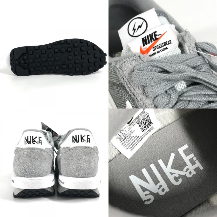 未使用 NIKE ナイキ フラグメント   LD ワッフル ライト スモーク グレー靴 シューズ Fragment × sacai スニーカー DH2684-001【中古】 | NIKE | 07