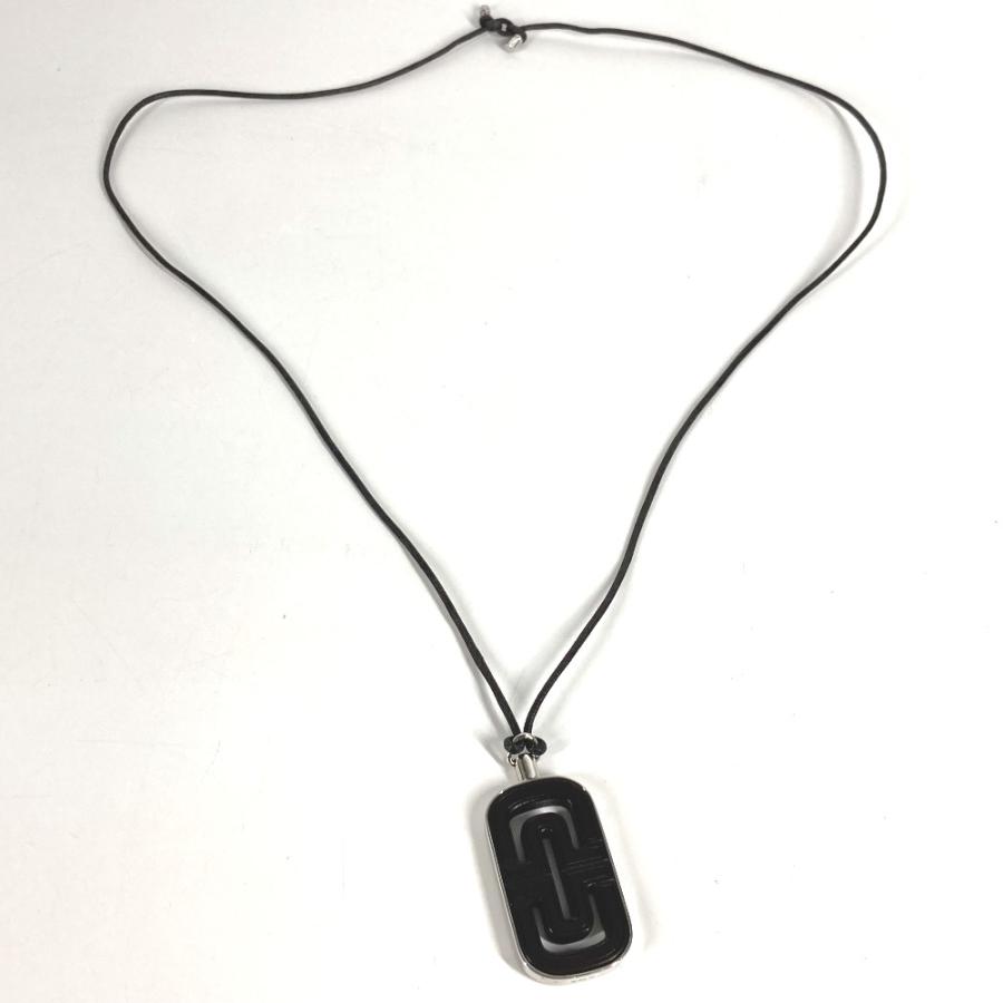 LOUIS VUITTON ルイヴィトン ロゴ パレンテシ 革紐 アクセサリー  チョーカー ネックレス ブラック ユニセックス【中古】 | BVLGARI | 01