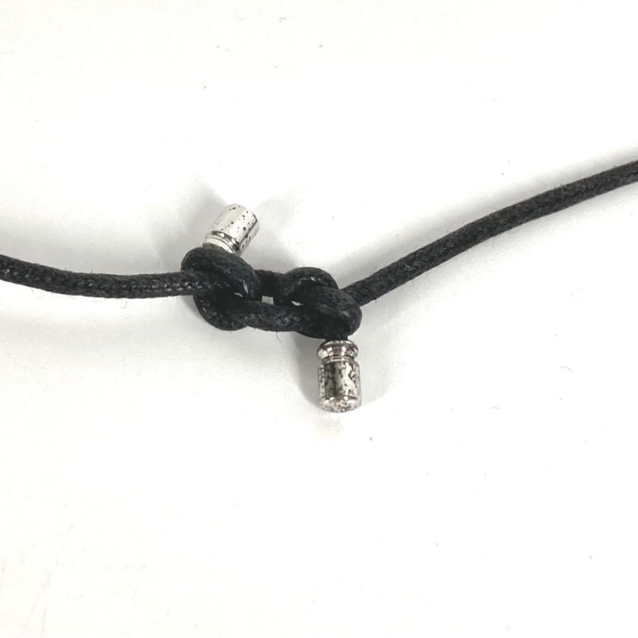 LOUIS VUITTON ルイヴィトン ロゴ パレンテシ 革紐 アクセサリー  チョーカー ネックレス ブラック ユニセックス【中古】 | BVLGARI | 05