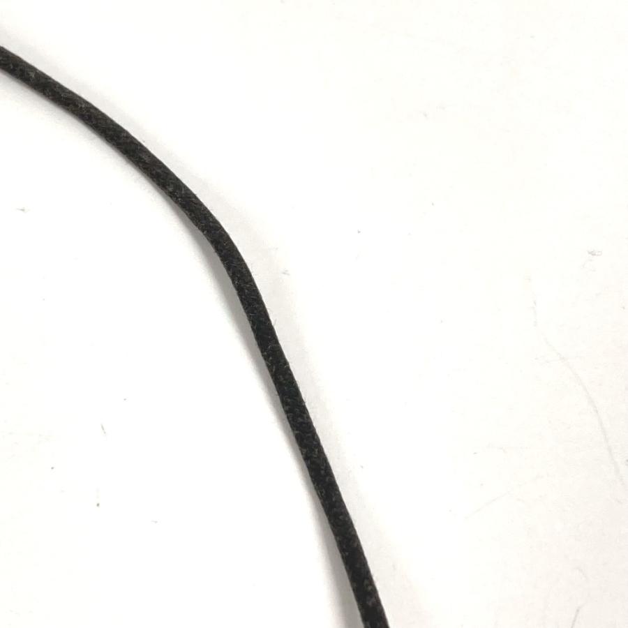 LOUIS VUITTON ルイヴィトン ロゴ パレンテシ 革紐 アクセサリー  チョーカー ネックレス ブラック ユニセックス【中古】 | BVLGARI | 06