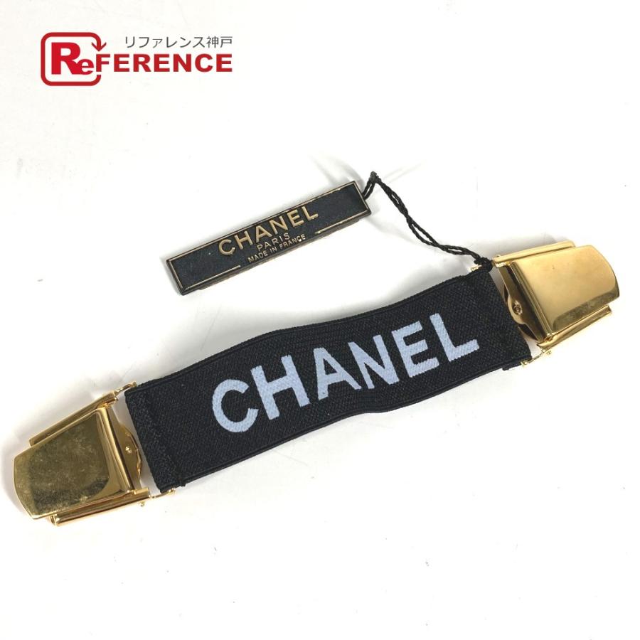 CHANEL シャネル A03530  アームバンド 1つのみ 袖止め ロゴ ヴィンテージ ベルト レディース【中古】 | CHANEL