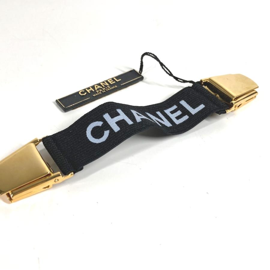 CHANEL シャネル A03530  アームバンド 1つのみ 袖止め ロゴ ヴィンテージ ベルト レディース【中古】 | CHANEL | 01
