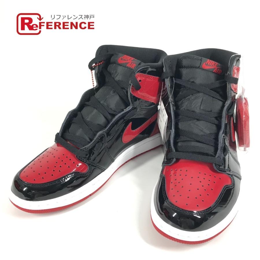 未使用 NIKE ナイキ 555088-063 エア ジョーダン 1 レトロ ハイ  靴 シューズ AIR JORDAN 1 ロゴ スニーカー レッド メンズ【中古】 | NIKE
