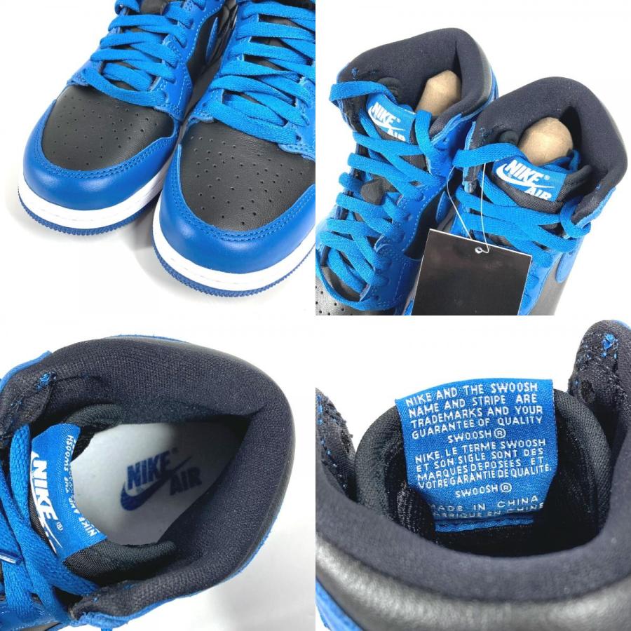 未使用 NIKE ナイキ GS エアジョーダン1 レトロ ハイ OG ""ダークマリーナブルー スニーカー レディース 靴 シューズ 575441-404【中古】 | NIKE | 08