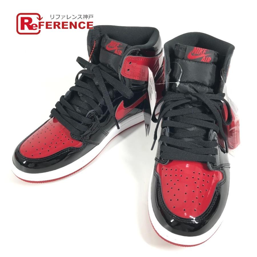 未使用 NIKE ナイキ 555088-063 エア ジョーダン 1 レトロ ハイ  靴 シューズ AIR JORDAN 1 ロゴ スニーカー レッド メンズ【中古】 | NIKE