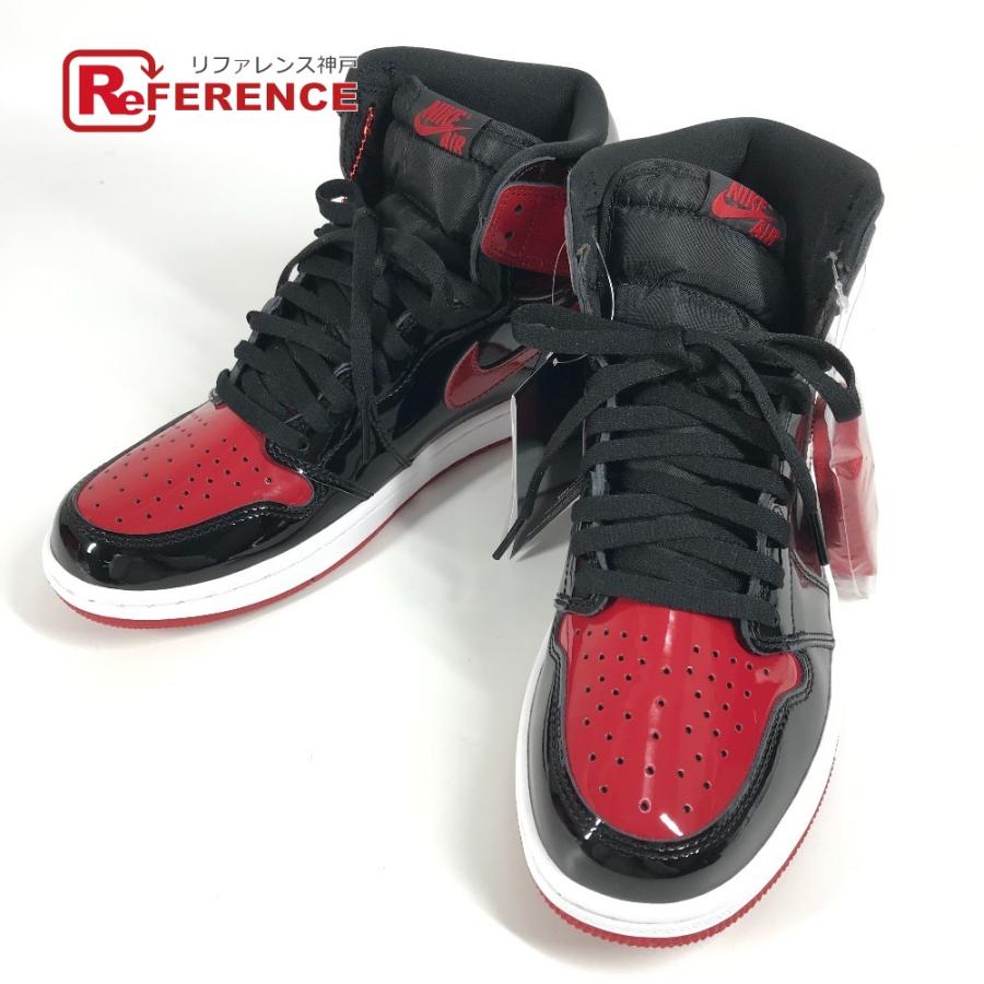 未使用 NIKE ナイキ 555088-063 エア ジョーダン 1 レトロ ハイ  靴 シューズ AIR JORDAN 1 ロゴ スニーカー レッド メンズ【中古】 | NIKE