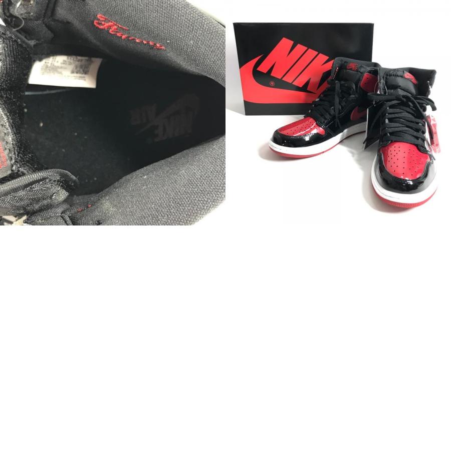 未使用 NIKE ナイキ 555088-063 エア ジョーダン 1 レトロ ハイ  靴 シューズ AIR JORDAN 1 ロゴ スニーカー レッド メンズ【中古】 | NIKE | 09