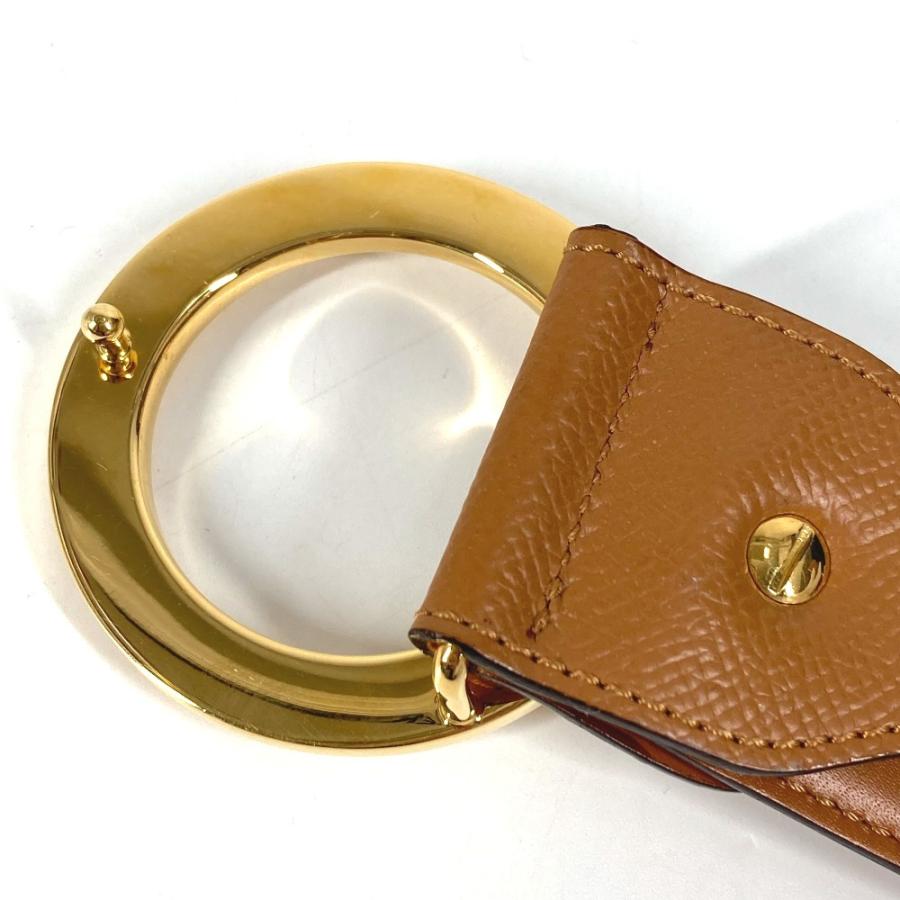 BVLGARI ブルガリ ブルガリブルガリ ロゴ アクセサリー バックル ボトムス用ベルト ベルト ブラウン ユニセックス【中古】 | BVLGARI | 04