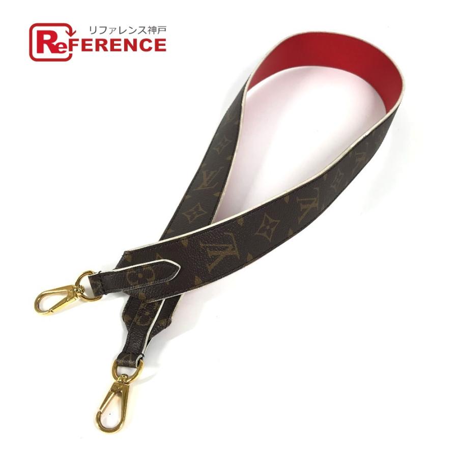 LOUIS VUITTON ルイヴィトン J02287 ショルダーストラップ 調整不可 モノグラム ショルダーストラップ ブラウン ユニセックス【中古】 | LOUIS VUITTON