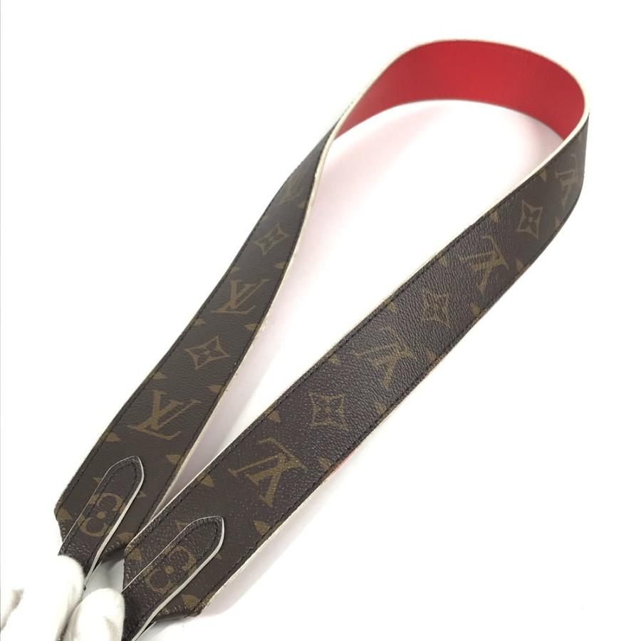 LOUIS VUITTON ルイヴィトン J02287 ショルダーストラップ 調整不可 モノグラム ショルダーストラップ ブラウン ユニセックス【中古】 | LOUIS VUITTON | 01