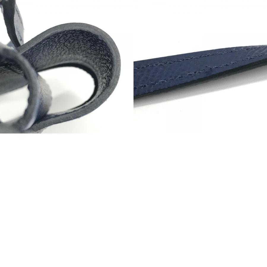 美品 HERMES エルメス WAY ウェイ ポーチ ショルダーバッグ iphoneケース アイフォン スマホケース スマートフォンケース ブルー【中古】 | HERMES | 09