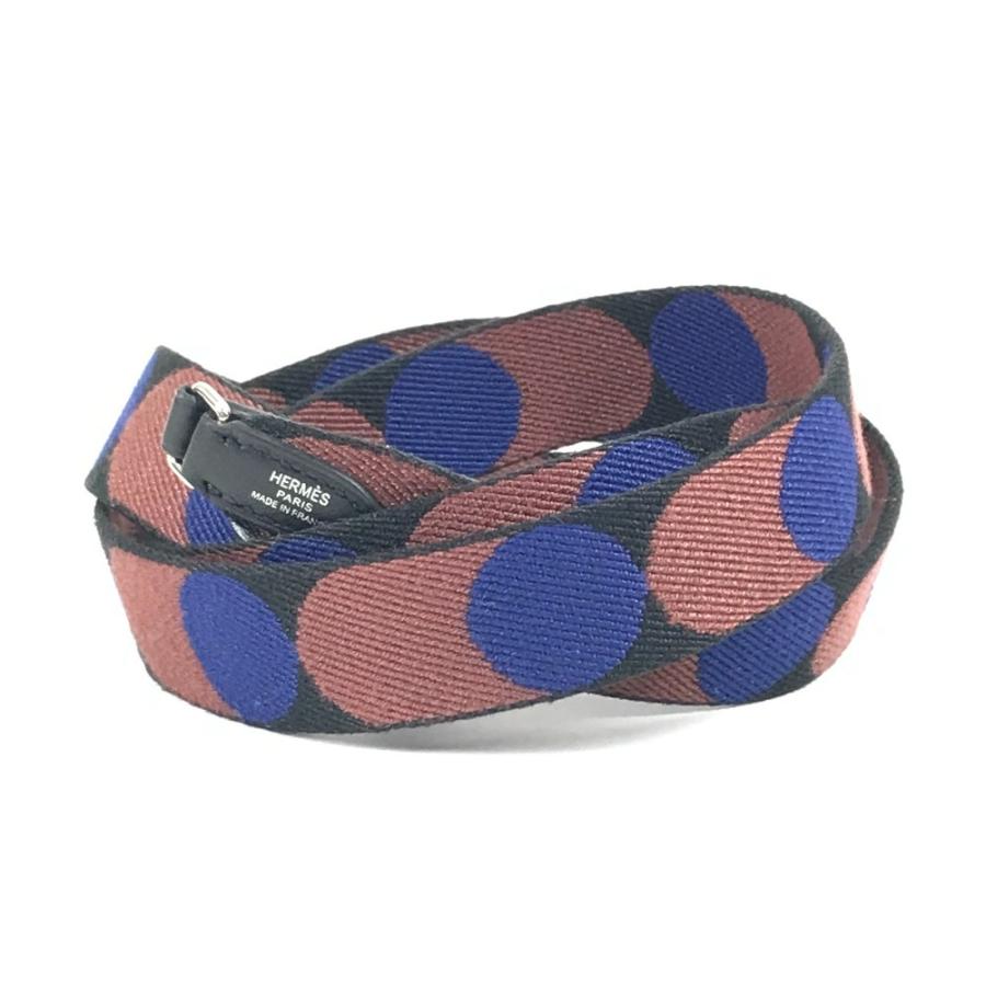 新品同様 HERMES エルメス サングル フリッパーボール アクセサリー ショルダーストラップ ブラウン ユニセックス【中古】 | HERMES | 02