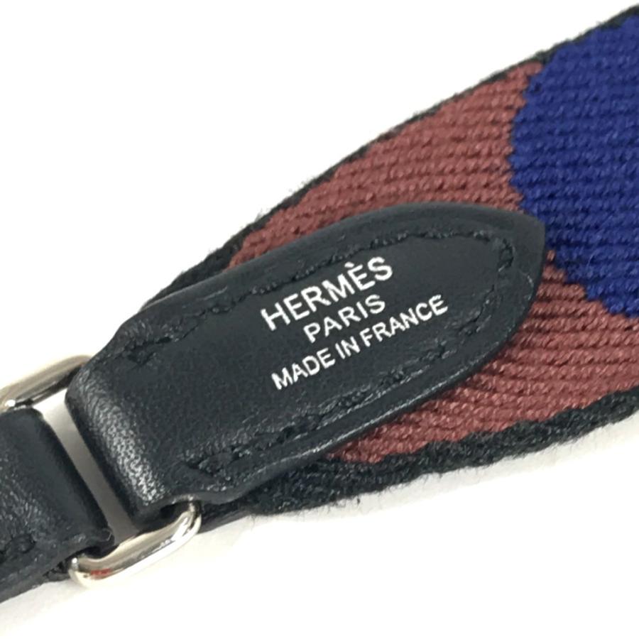 新品同様 HERMES エルメス サングル フリッパーボール アクセサリー ショルダーストラップ ブラウン ユニセックス【中古】 | HERMES | 07