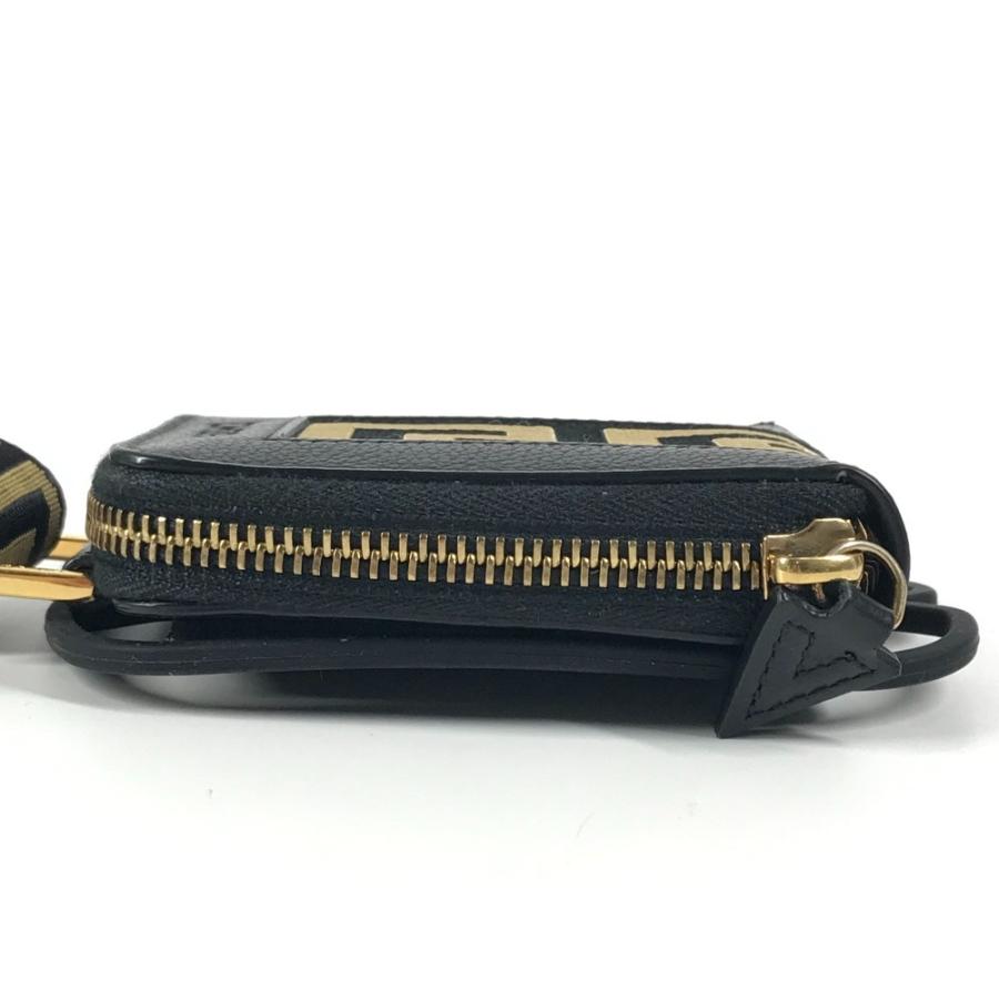 VERSACE ヴェルサーチ コインケース 財布 ポーチ ポーチ ショルダーバッグ iphoneケース スマホケース スマートフォン ブラック【中古】 |  | 06