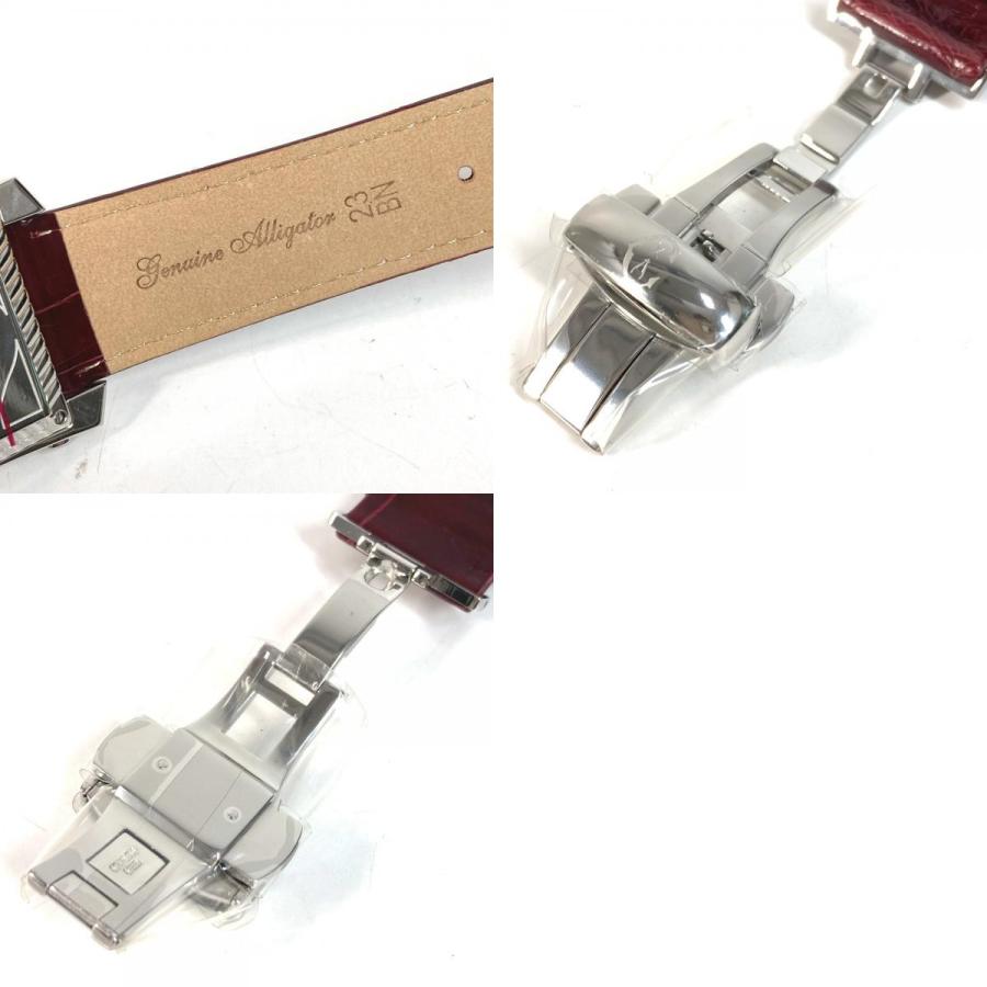 未使用 CHARRIOL シャリオール CORLS.785.005  コロンブス メンズウォッチ ウォッチ 時計 レザー 腕時計 バーガンディー【中古】 | CHARRIOL | 09