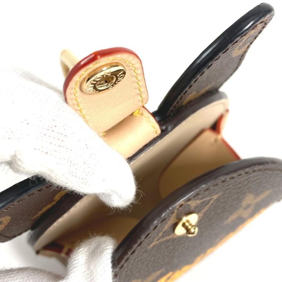 未使用 LOUIS VUITTON ルイヴィトン GI1250 LV ドッグ バッグ ホルダー ブルドッグ バッグチャーム モノグラム キーホルダー【中古】 | LOUIS VUITTON | 06