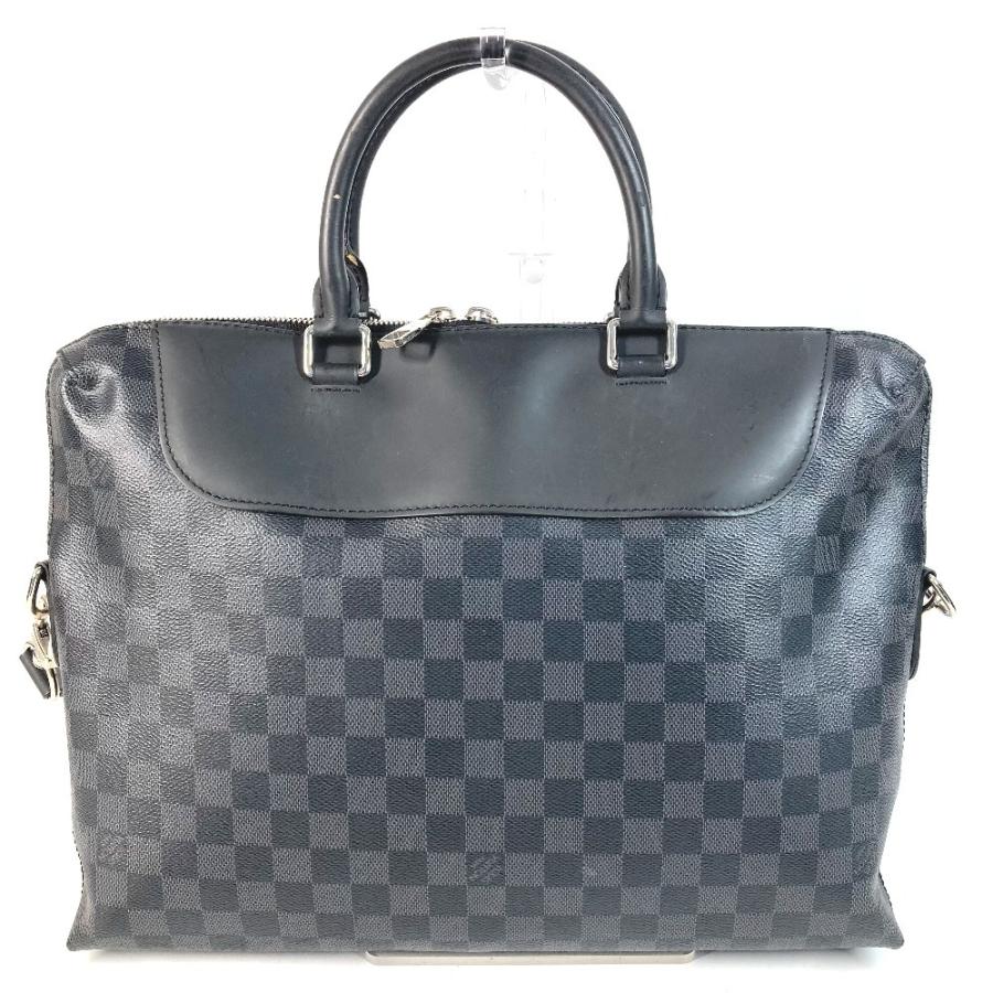 LOUIS VUITTON ルイヴィトン N48260 PDJ NM ブリーフケース 2WAYバッグ ショルダーバッグ ダミエグラフィット ビジネスバッグ【中古】