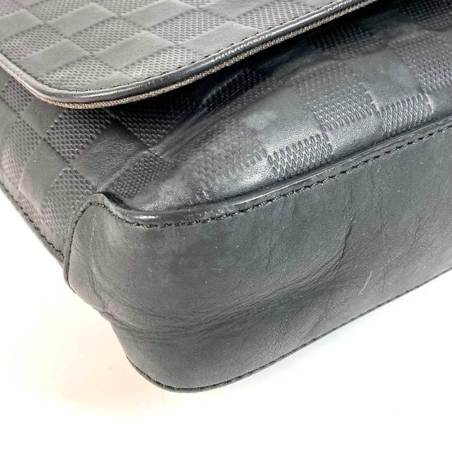 LOUIS VUITTON ルイヴィトン N41286 ディストリクト PM  メッセンジャーバッグ  ダミエアンフィニ ショルダーバッグ オニキス 【中古】 | LOUIS VUITTON | 06