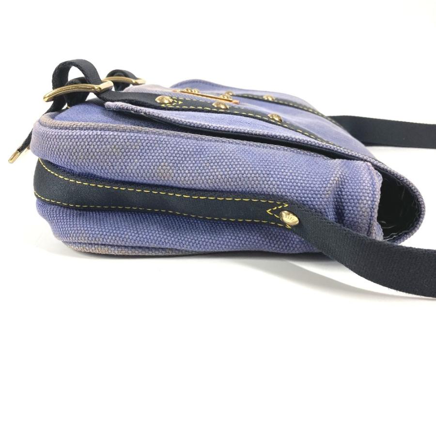LOUIS VUITTON ルイヴィトン M40081 ブザスPM ブザス PM 肩掛け トートバッグ カバン アンティグア ショルダーバッグ ブルー 【中古】 | LOUIS VUITTON | 02