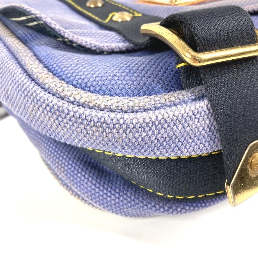LOUIS VUITTON ルイヴィトン M40081 ブザスPM ブザス PM 肩掛け トートバッグ カバン アンティグア ショルダーバッグ ブルー 【中古】 | LOUIS VUITTON | 06