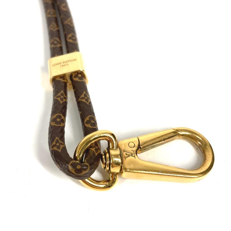 LOUIS VUITTON ルイヴィトン M68382 フォンホルダー ルイーズ ストラップのみ モノグラム LVロゴ ストラップ ブラウン【中古】 | LOUIS VUITTON | 01